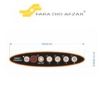 صفحه کلید کی پد هود مدل FA-AH-MS-300