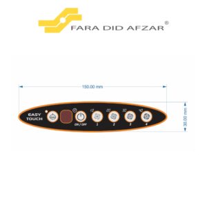 صفحه کلید کی پد هود مدل FA-AH-MS-300