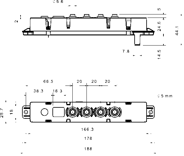 کلید مکانیکی هود FA-AH-MS-600 - تصویر 3