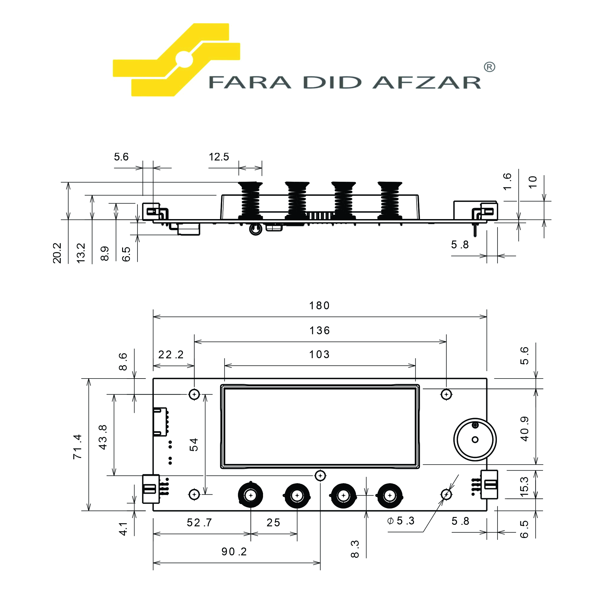 AH-MT-300-1.jpg پنل لمسی هود FA-AH-MT-300 - تصویر 4