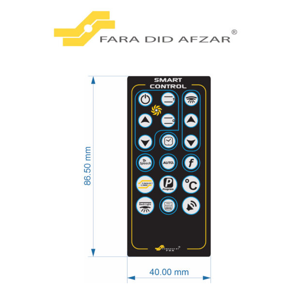 ریموت هود FA-RE-118D - تصویر 1